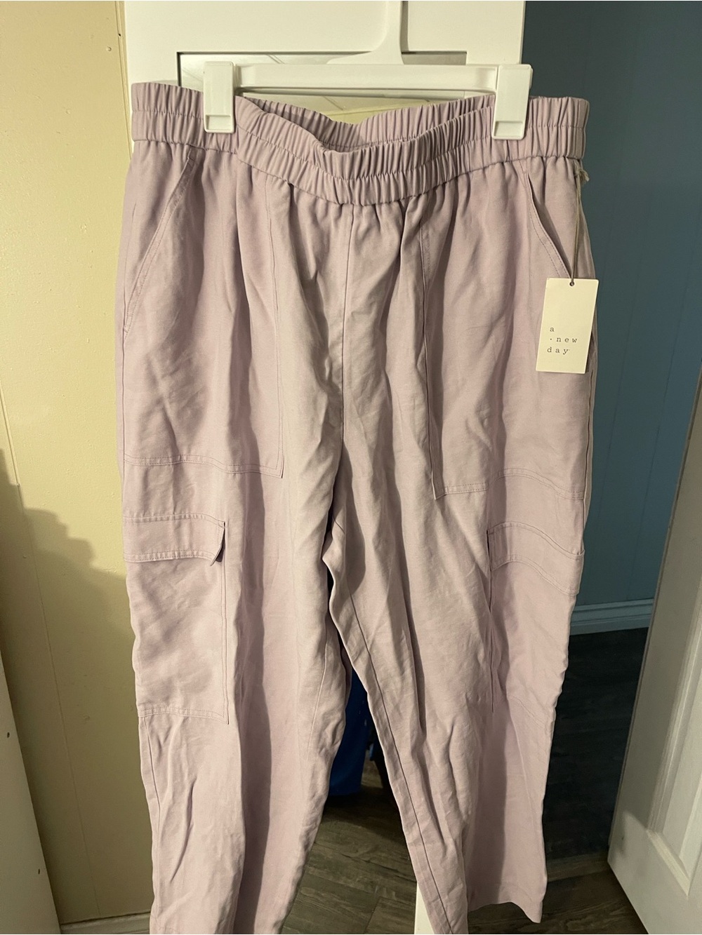 a new day Lavender Utility Cargo Pants